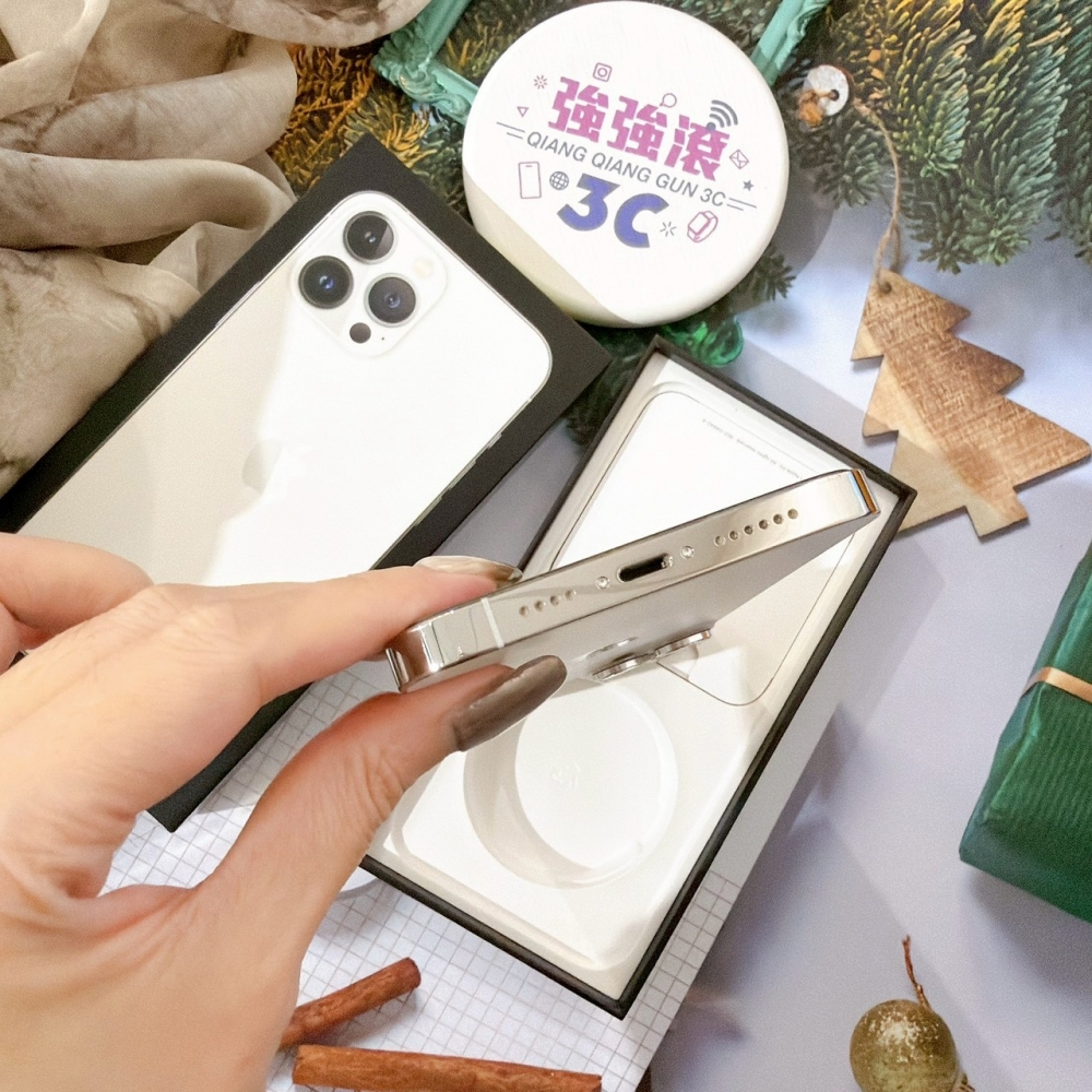 善化-二手 iPhone13 Pro Max 256G 白色 #13054(店家保固365天)