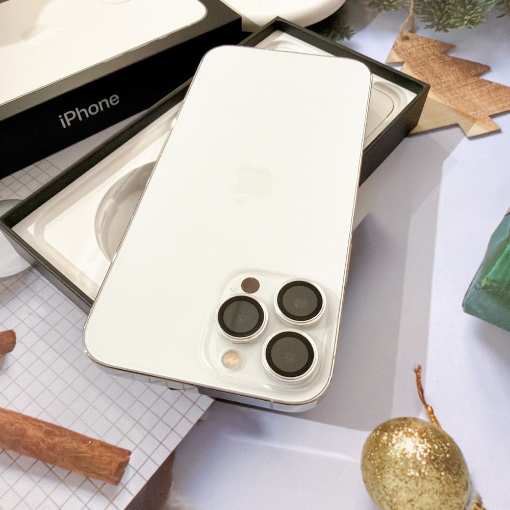 善化-二手 iPhone13 Pro Max 256G 白色 #13054(店家保固365天)