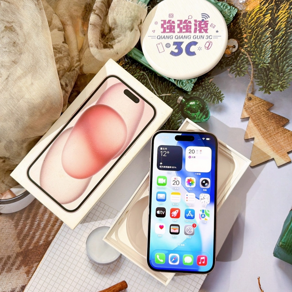 善化-二手 iPhone15 128G 粉色 #39574（店家保固365天）