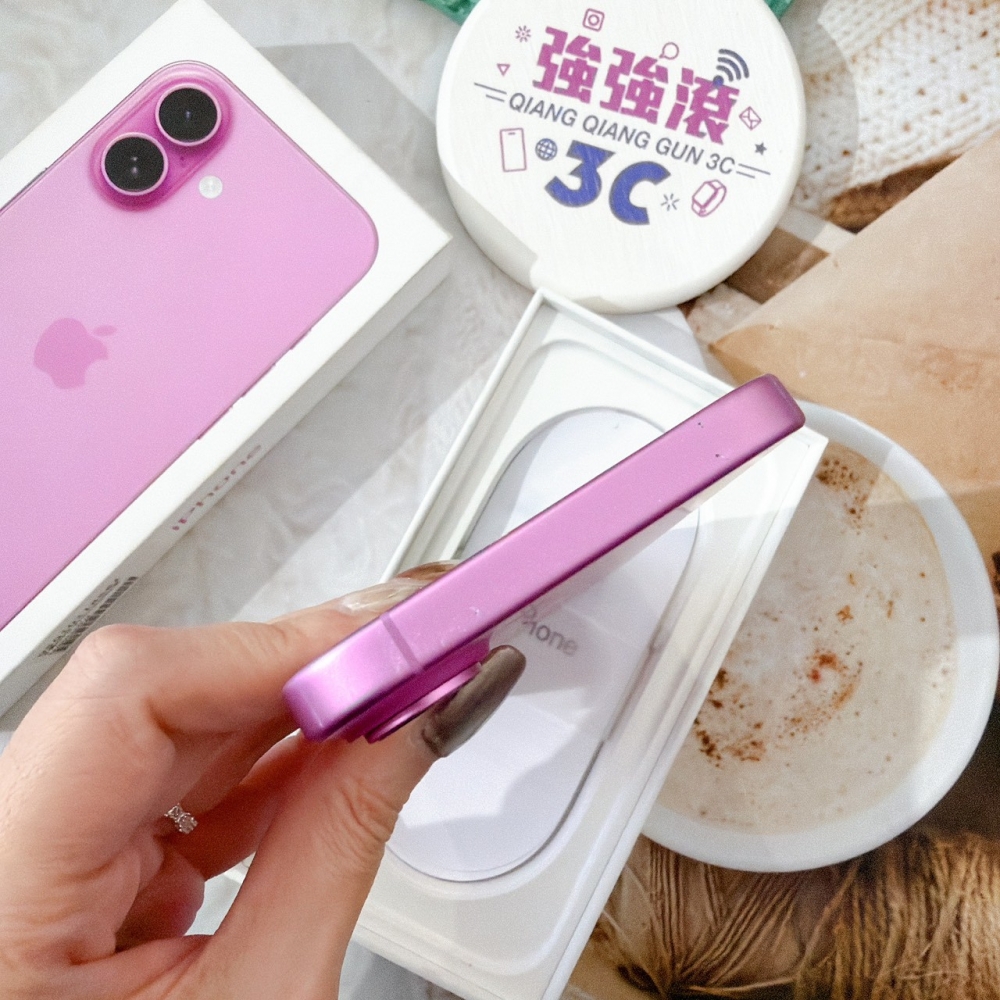 善化-二手 iPhone16 128G 粉色 #24483(店家保固365天)