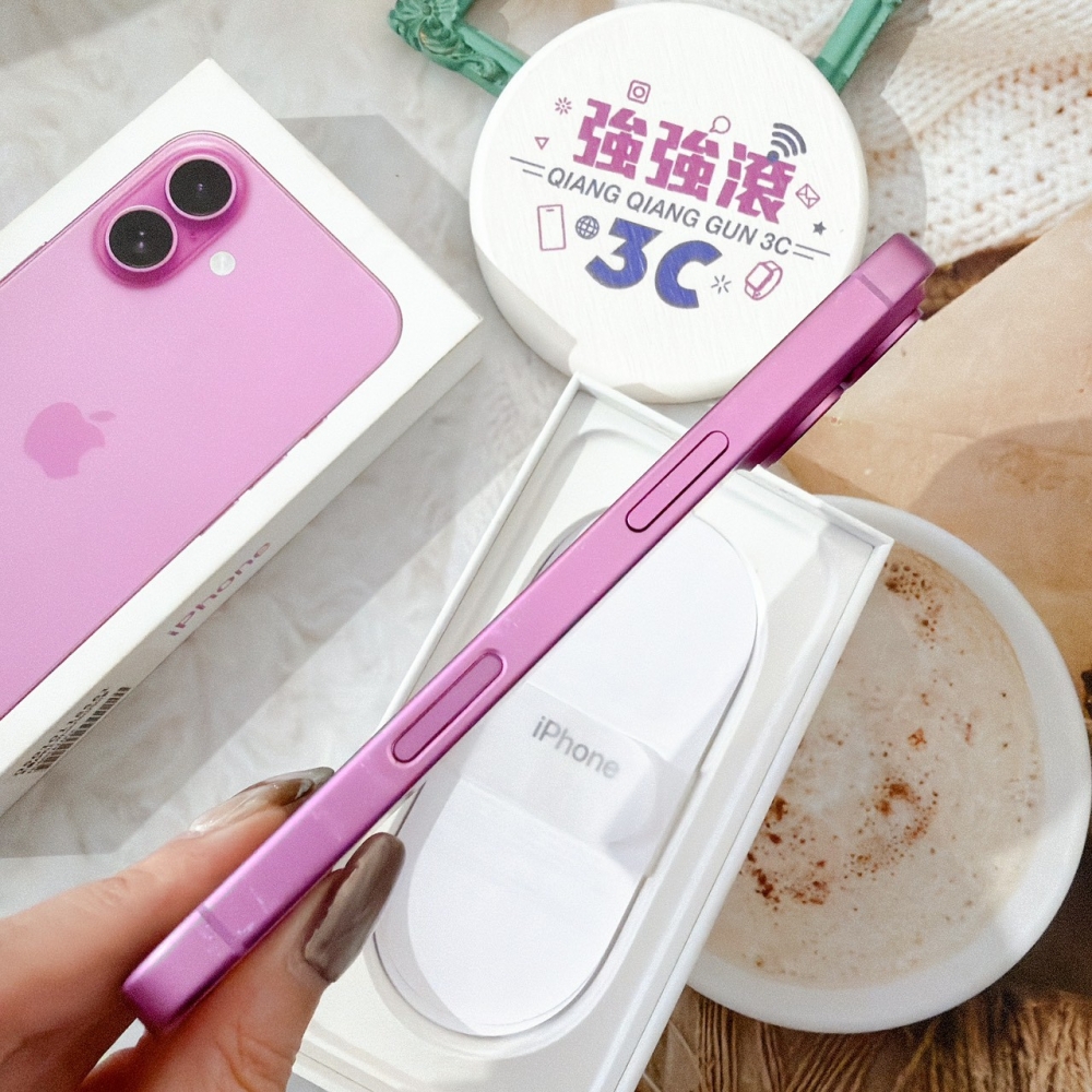 善化-二手 iPhone16 128G 粉色 #24483(店家保固365天)