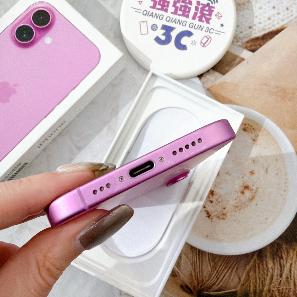 善化-二手 iPhone16 128G 粉色 #24483(店家保固365天)