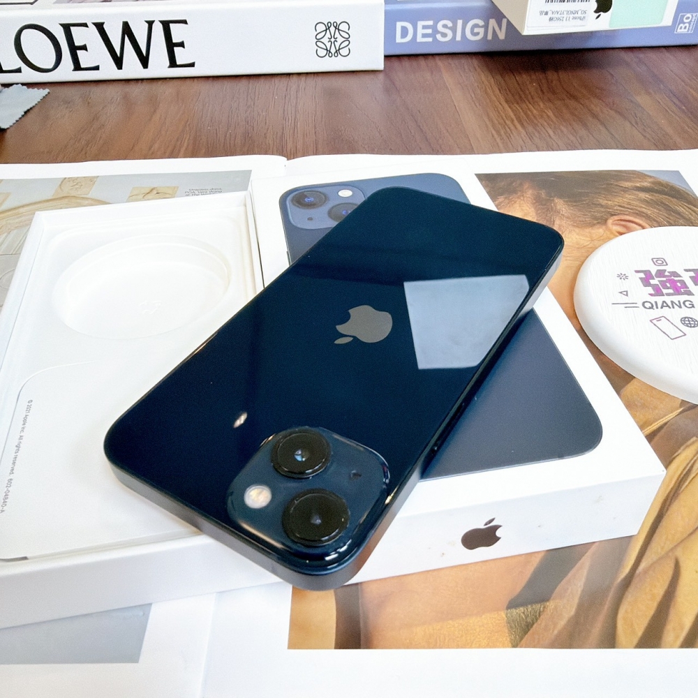 鹽行-二手 iPhone 13 128G 黑色*91122（店保365天）