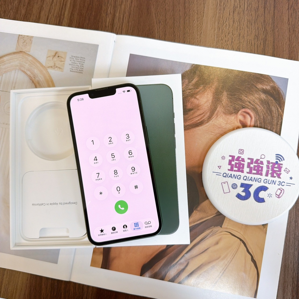 鹽行-二手 iPhone 13 256G 綠色*22758(店保365天)