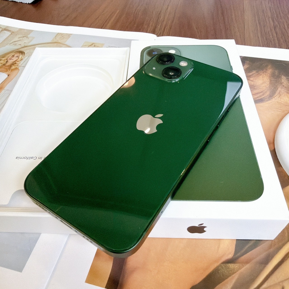 鹽行-二手 iPhone 13 256G 綠色*22758(店保365天)