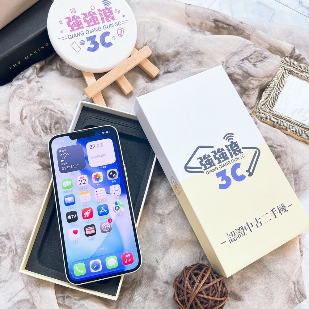 二手 Phone13 128G 白*65433（店保365天）