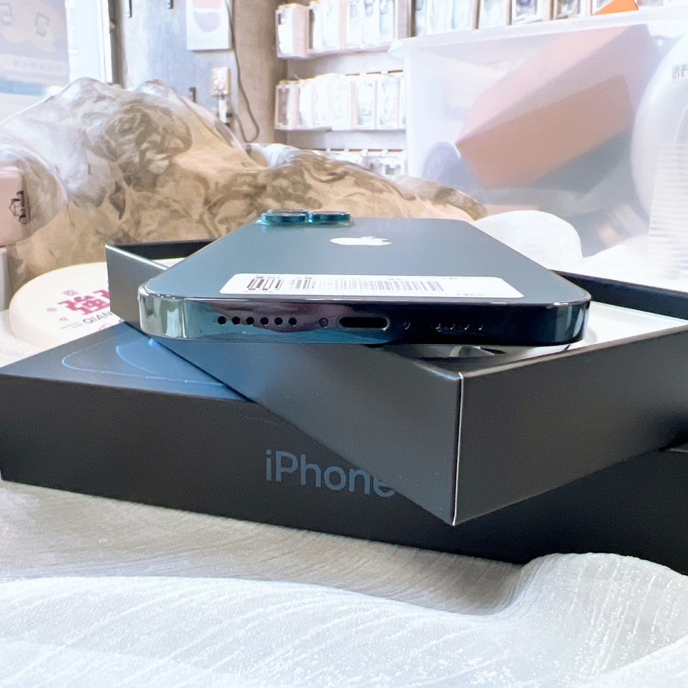 二手-iPhone12ProMax 256G 藍色*19531(店家保固90天)