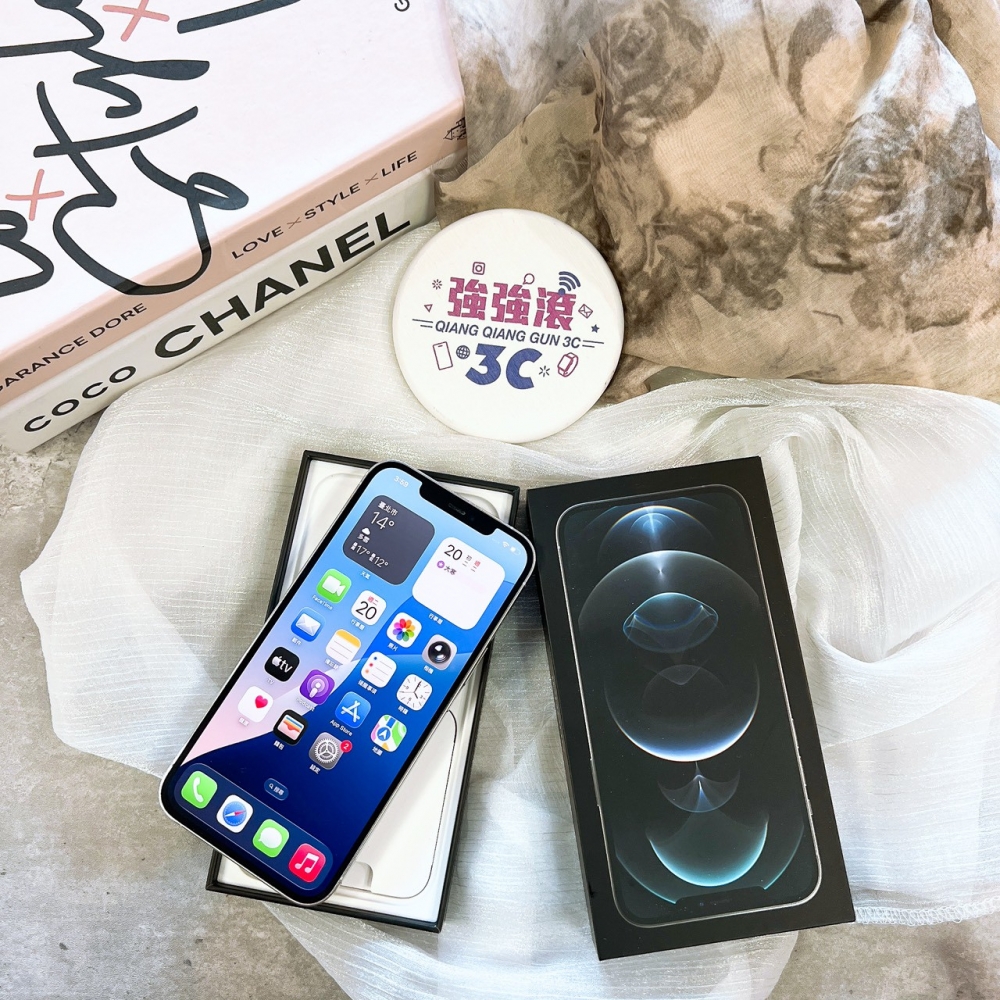 二手-iPhone12ProMax 128G 銀色*05774(店家保固90天)