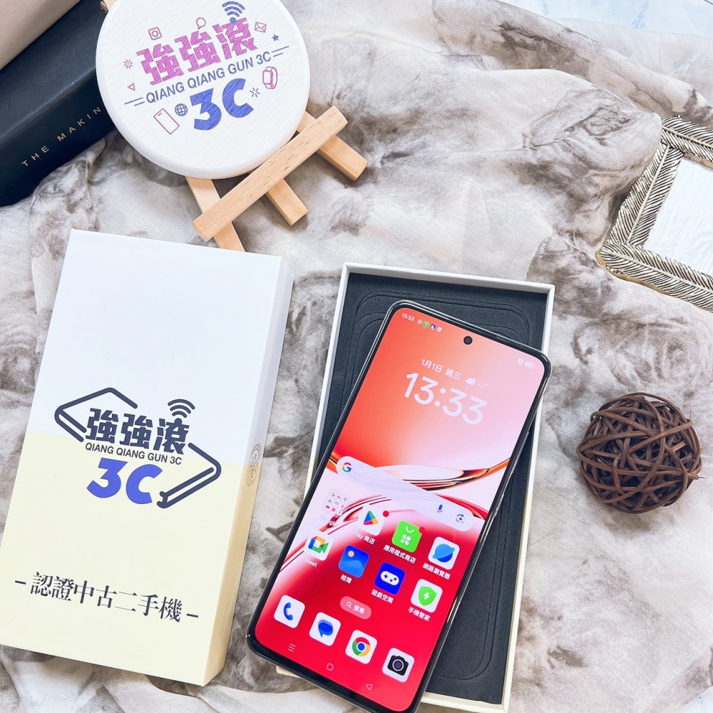 OPPO RENO 12F 8+256G 橘色# 53716（店保90天）