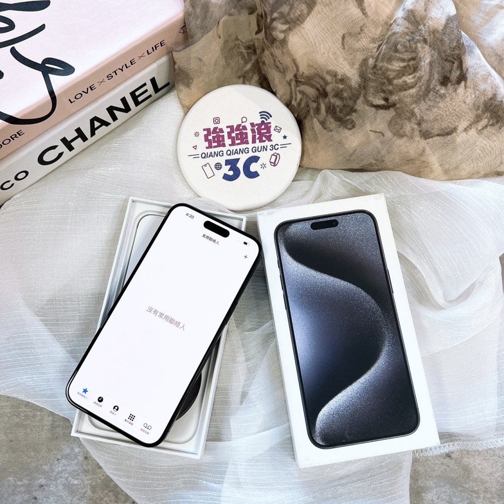 二手-iPhone15ProMax 256G 藍色*12509（店家保固365天）