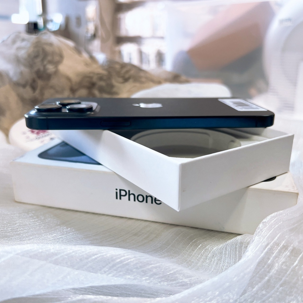 二手-iPhone15ProMax 256G 藍色*12509（店家保固365天）