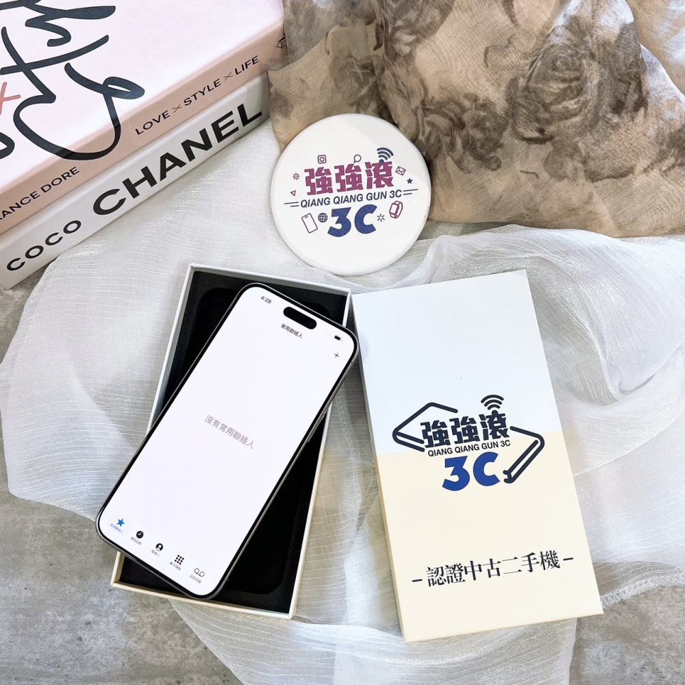 二手-iPhone15ProMax 256G 原色*61085（店家保固365天）
