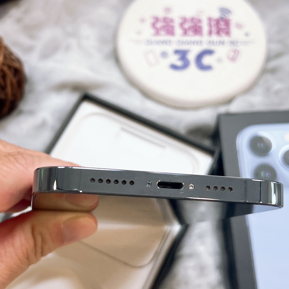 iPhone13ProMax 256G 藍色*95716(店家保固365天)