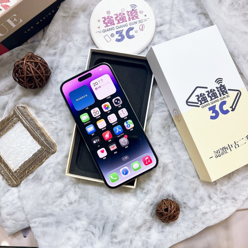 二手-iPhone14ProMax 128G 紫色*78008（店家保固365天）