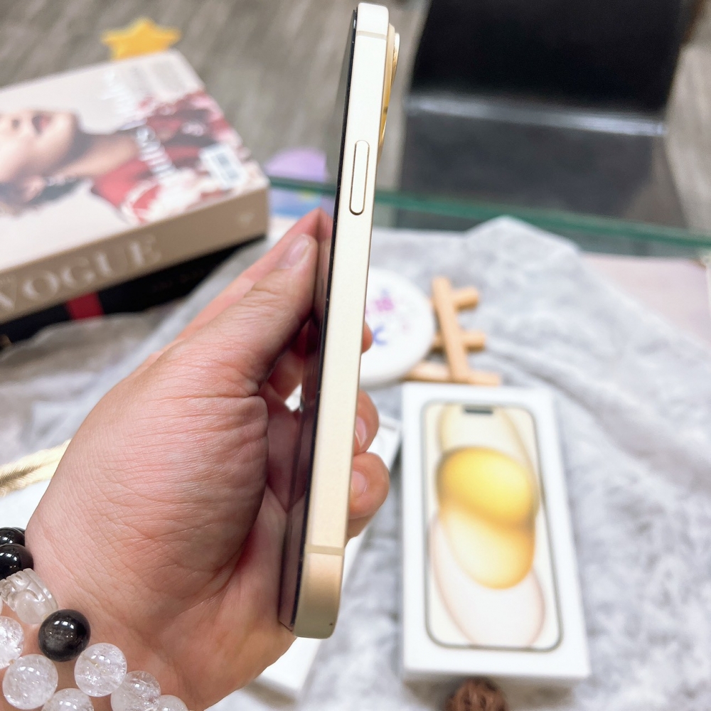 iPhone15 256G 黃色*04990（店家保固365天）