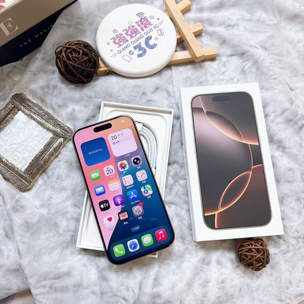 二手-iPhone16Pro 128G 金色*81235(店家保固365天)