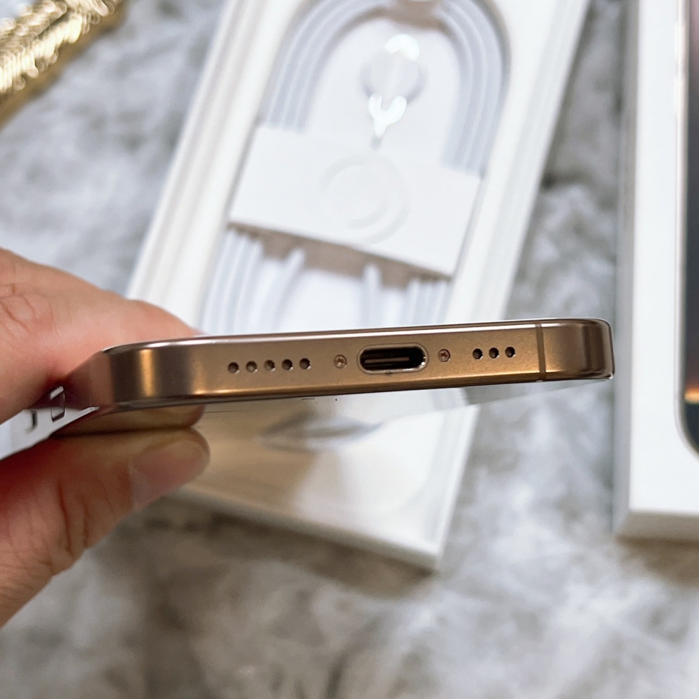 二手-iPhone16Pro 128G 金色*81235(店家保固365天)