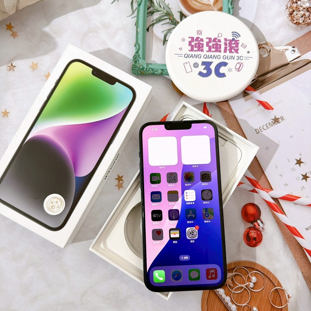 善化-二手 iPhone14 Plus 128G 黑色#37115(店家保固365天)