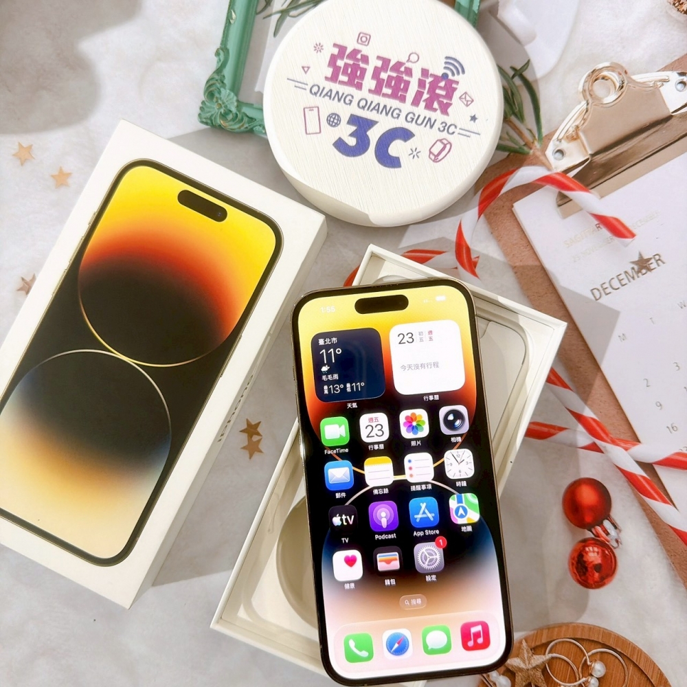 善化-二手 iPhone14 Pro 256G 金色#79631(店保365天)