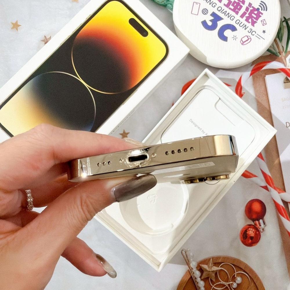 善化-二手 iPhone14 Pro 256G 金色#79631(店保365天)