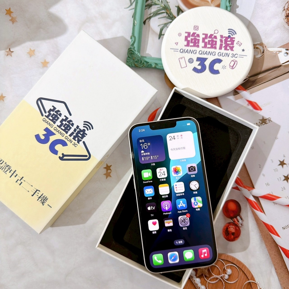 善化-二手 iPhone14 128G 白色 #49550(店家保固365天)