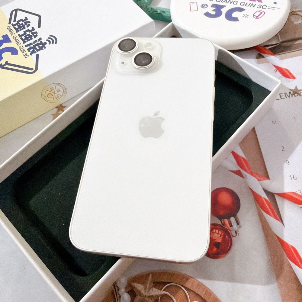 善化-二手 iPhone14 128G 白色 #49550(店家保固365天)