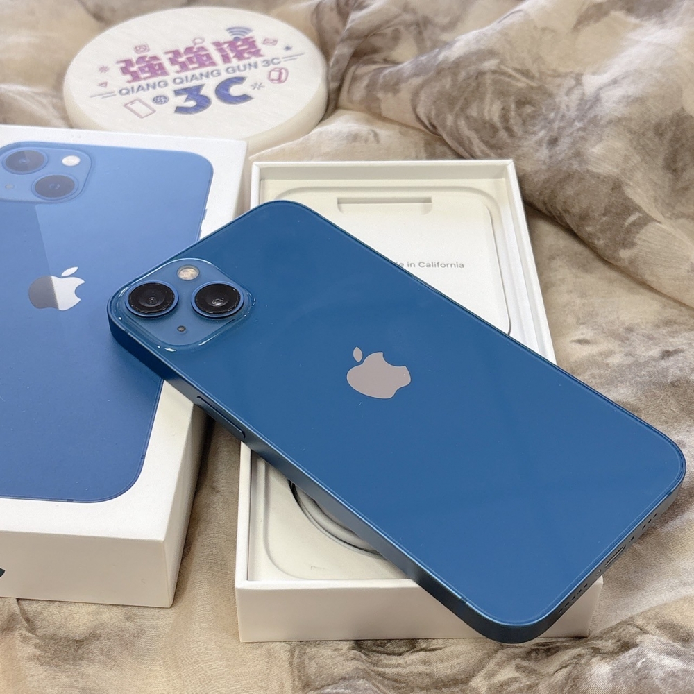 二手-iPhone13 256G 藍色*06624（店家保固365天）