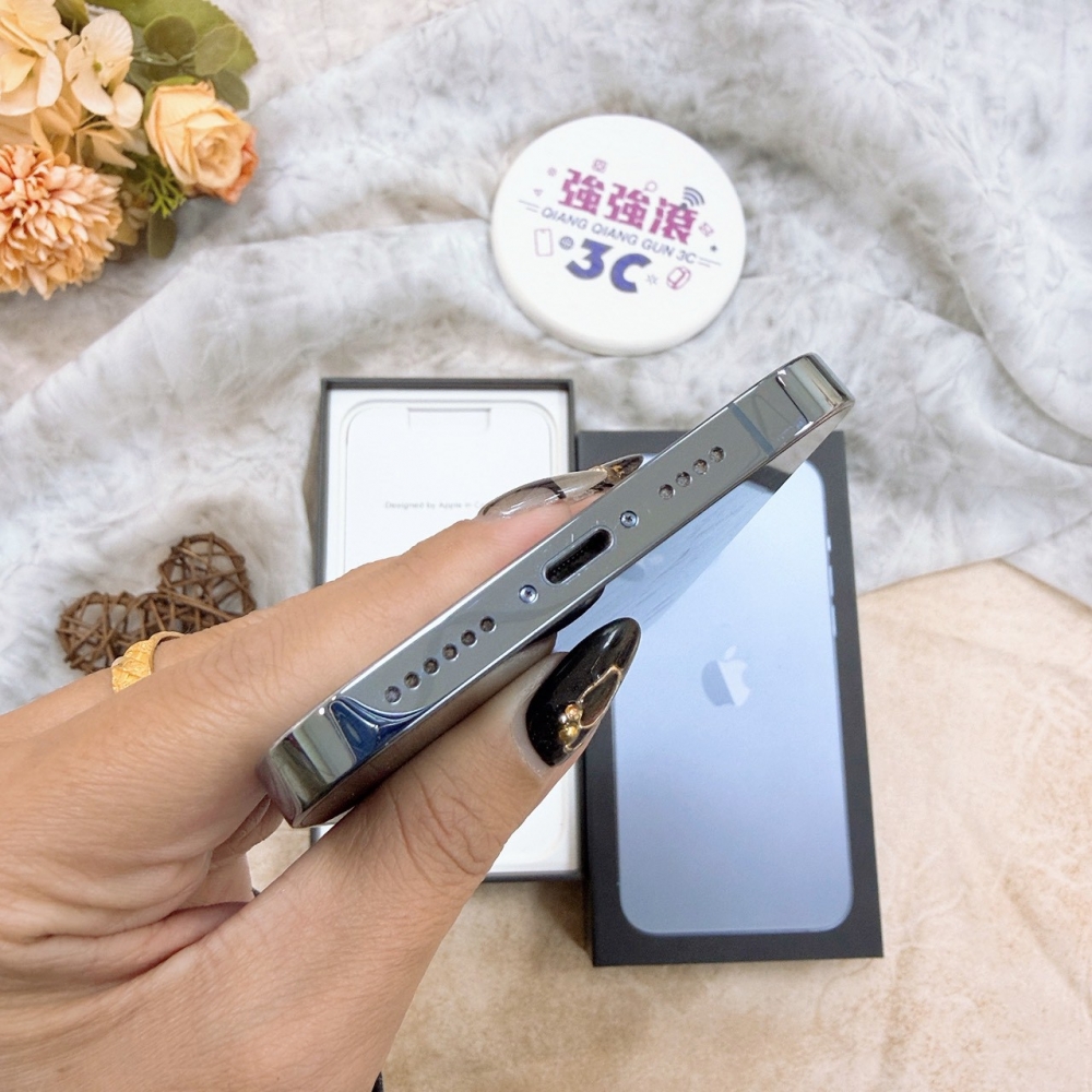 歸仁-二手iPhone 13pro max 256G 藍色#57245(店保365天)
