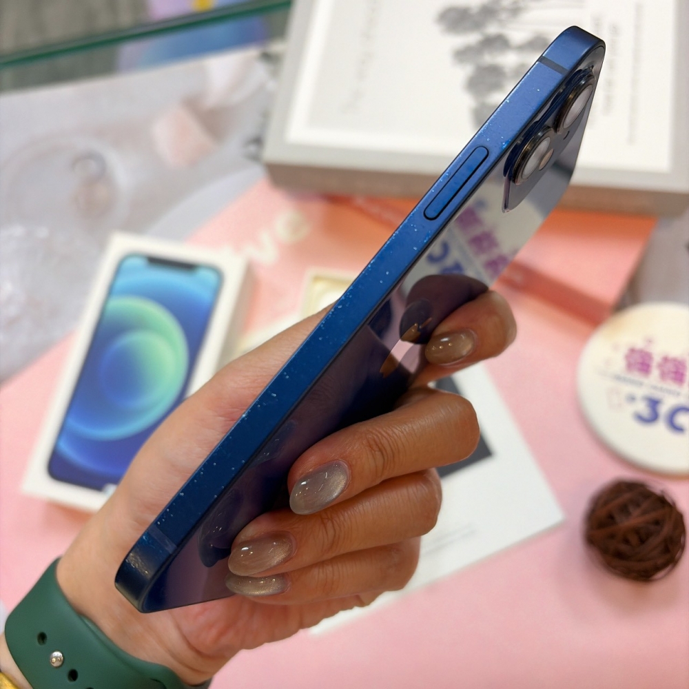二手 iPhone12 128G 藍色*16935(店保90天)