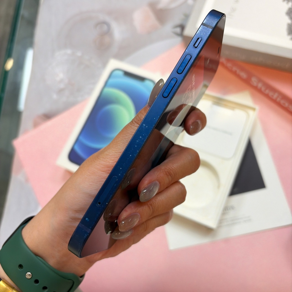 二手 iPhone12 128G 藍色*16935(店保90天)