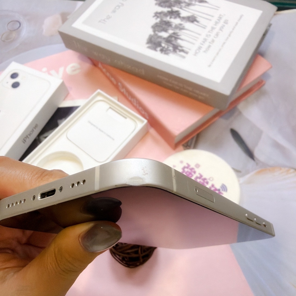 二手-iPhone13 256G 白色*16783(店家保固365天)