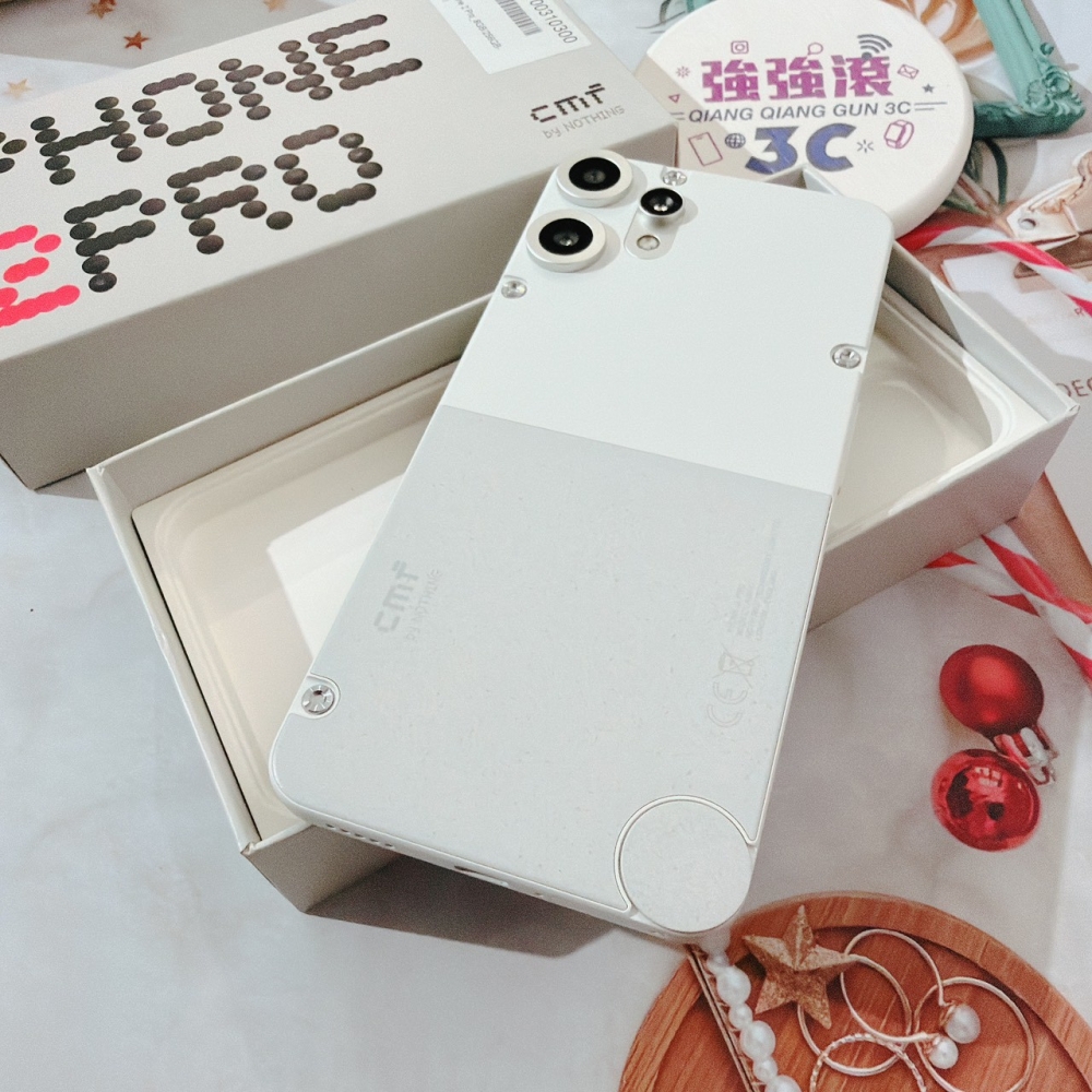 善化-二手 NOTHING CMF PHONE 2PRO 8+256G 白(原廠保內)