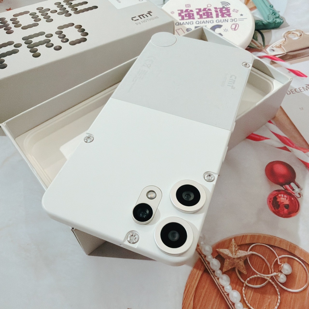 善化-二手 NOTHING CMF PHONE 2PRO 8+256G 白(原廠保內)