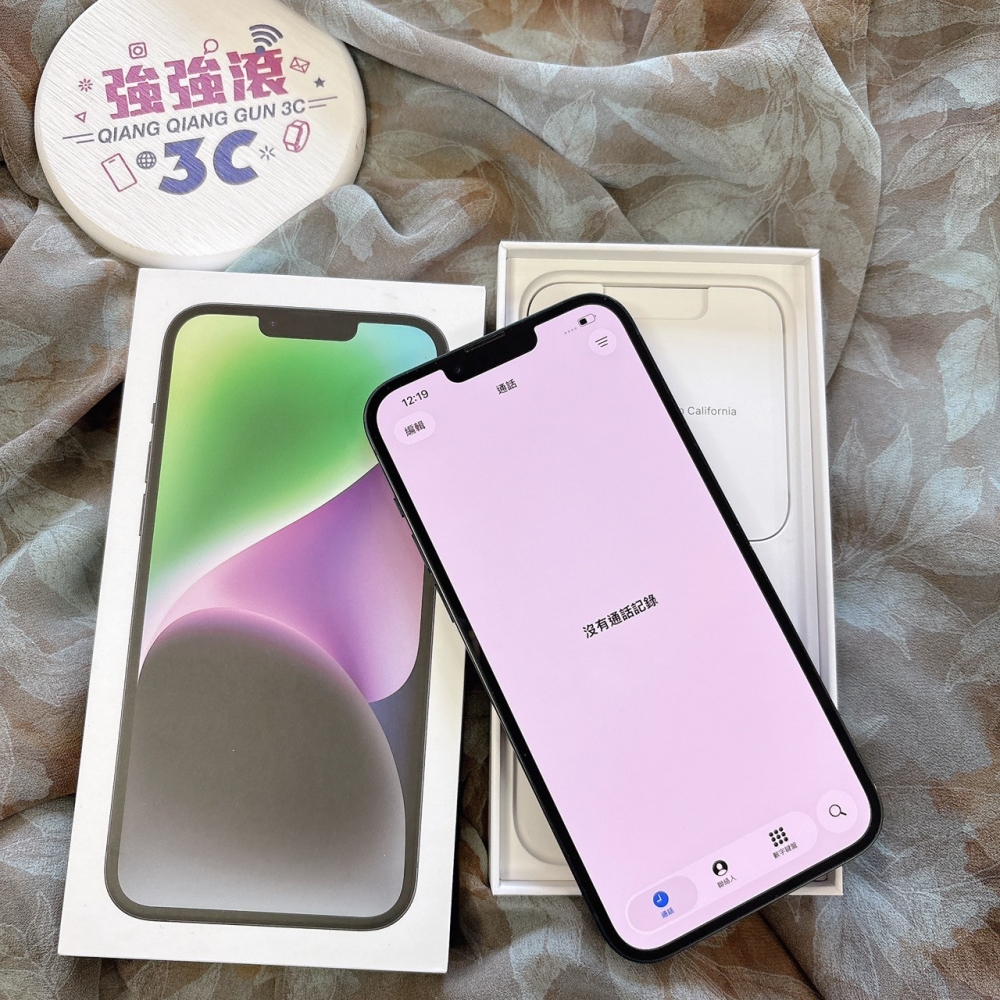 二手-iPhone14Plus 128G 黑色*40421(店家保固365天)