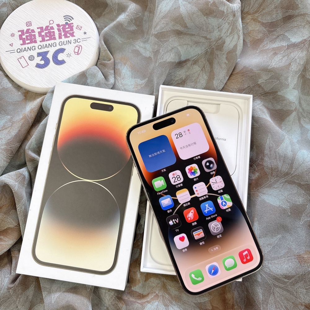 二手-iPhone14Pro 512G 金色*75632（店家保固365天）
