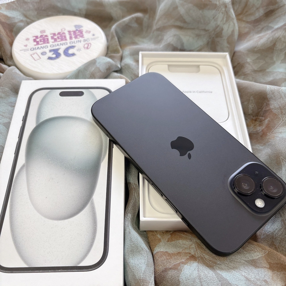 二手-iPhone 15 512G 黑色*42110（店家保固365天）