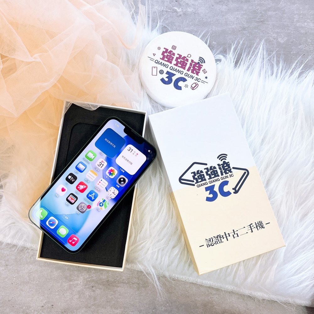 二手-iPhone13 256G 綠色*98733（店家保固365天）