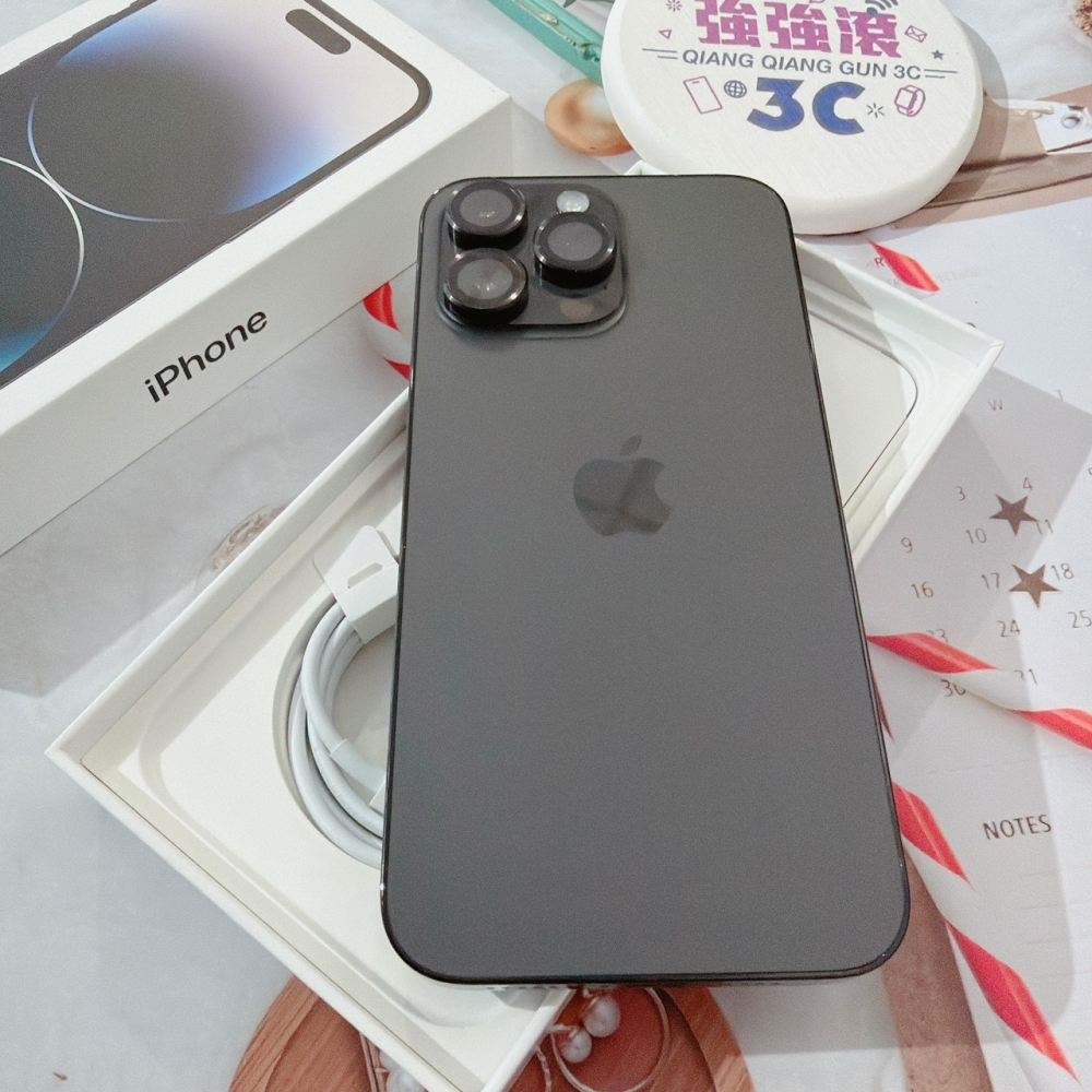 善化-二手 iPhone14 Pro Max 128G 黑色 #81615（店家保固365天）