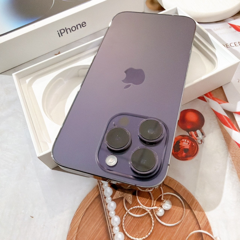  善化-二手 iPhone14 Pro 256G 紫色 #59841（店家保固365天）