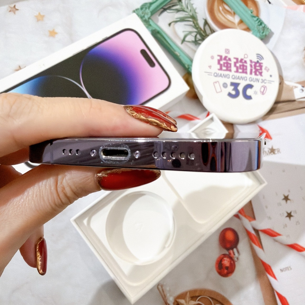  善化-二手 iPhone14 Pro 256G 紫色 #59841（店家保固365天）
