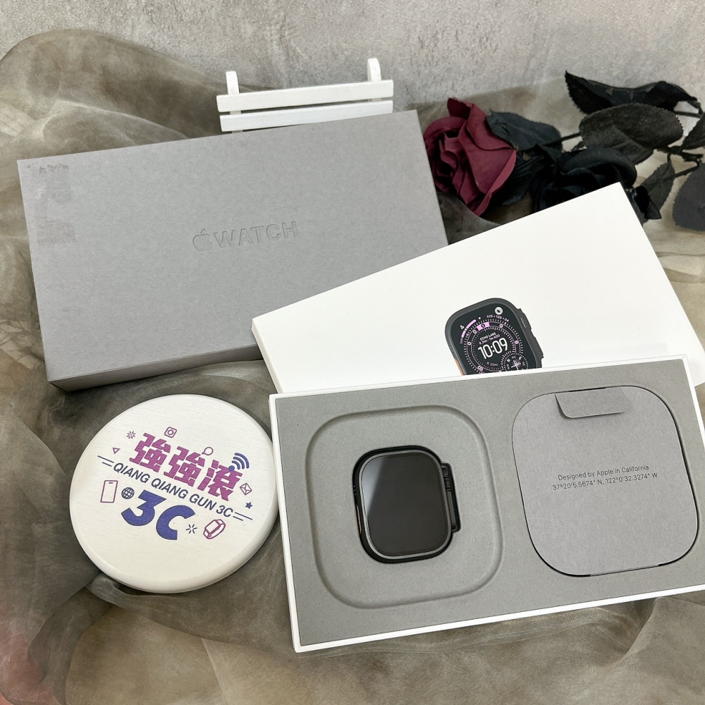 佳里-二手 APPLE Watch ultra3 49MM黑色 #9V6XV(原廠保固)