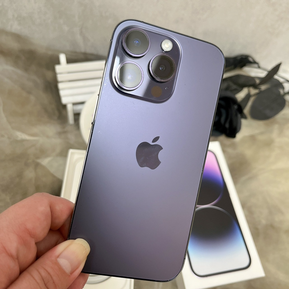 佳里-二手 iPhone14 Pro 256G 紫色 #74671（店家保固365天）