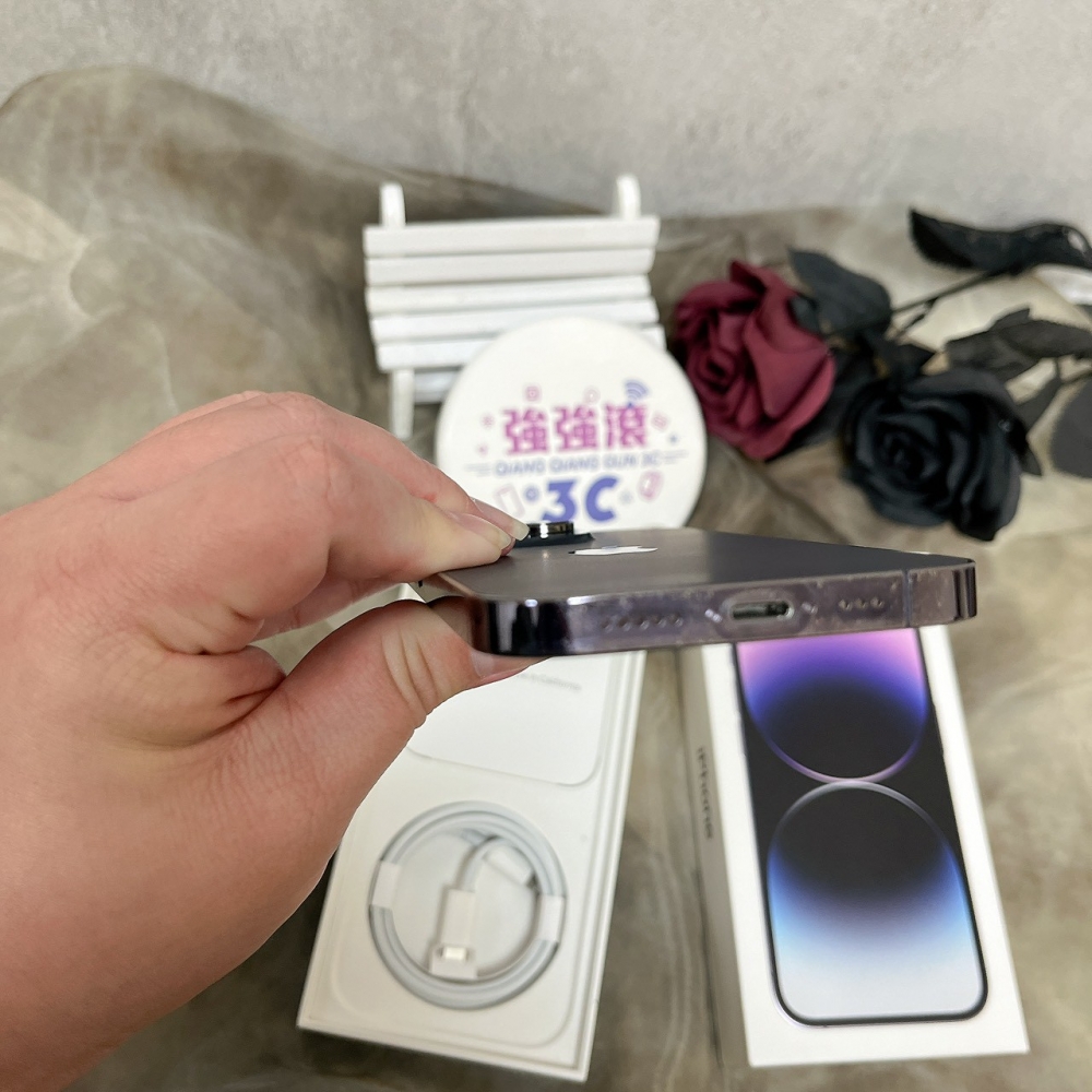 佳里-二手 iPhone14 Pro 256G 紫色 #74671（店家保固365天）