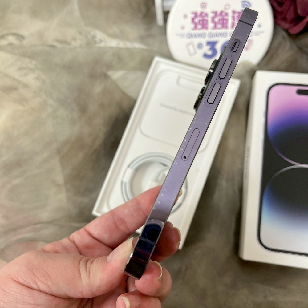 佳里-二手 iPhone14 Pro 256G 紫色 #74671（店家保固365天）