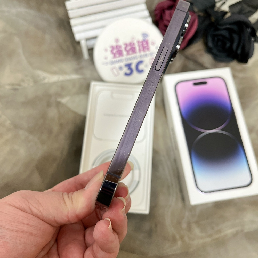 佳里-二手 iPhone14 Pro 256G 紫色 #74671（店家保固365天）