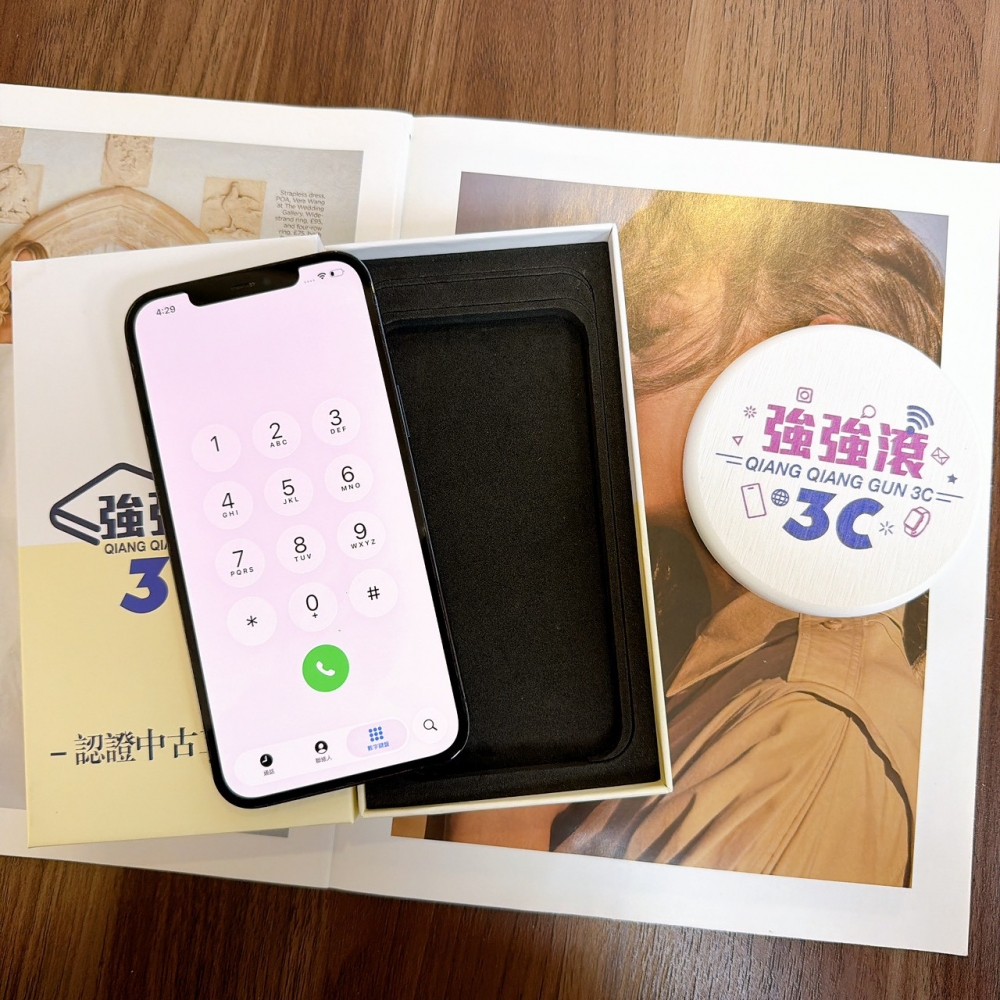 鹽行-二手 iPhone12 ProMax 128G 藍色#56183（店保90天）