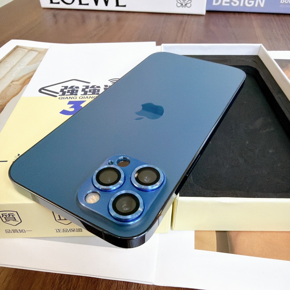 鹽行-二手 iPhone12 ProMax 128G 藍色#56183（店保90天）