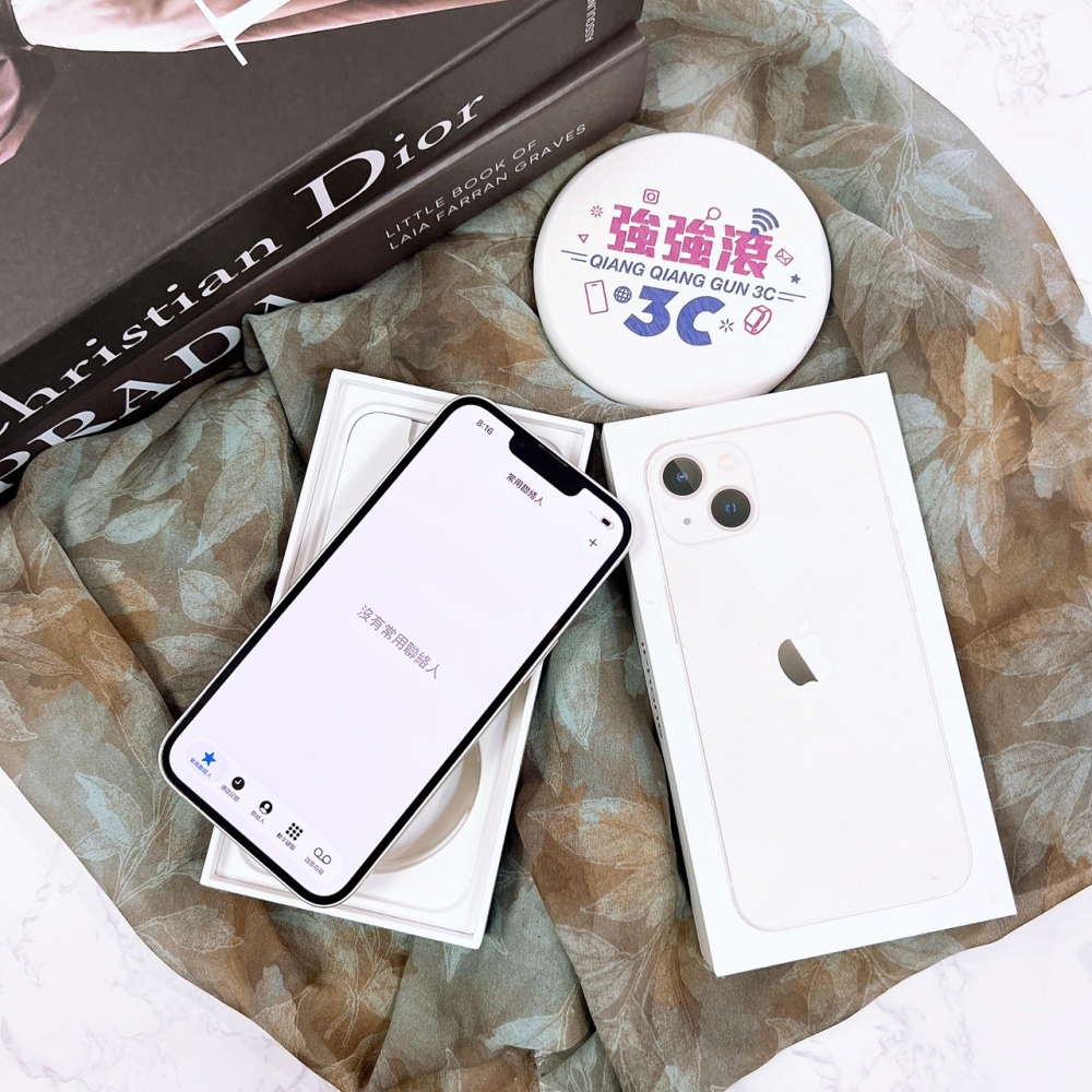 二手-iPhone13 128G 白色*16472（店家保固365天）