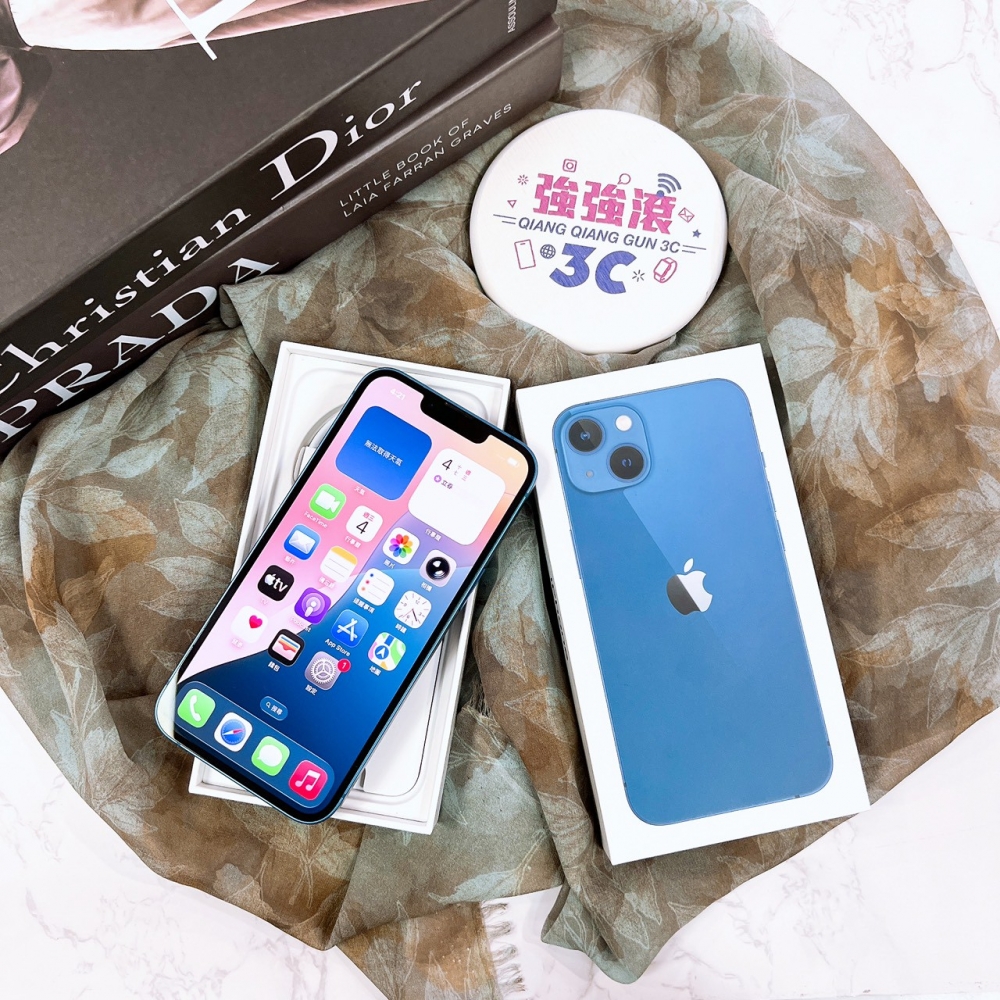 二手-iPhone13 128G 藍色*23647(店家保固365天)