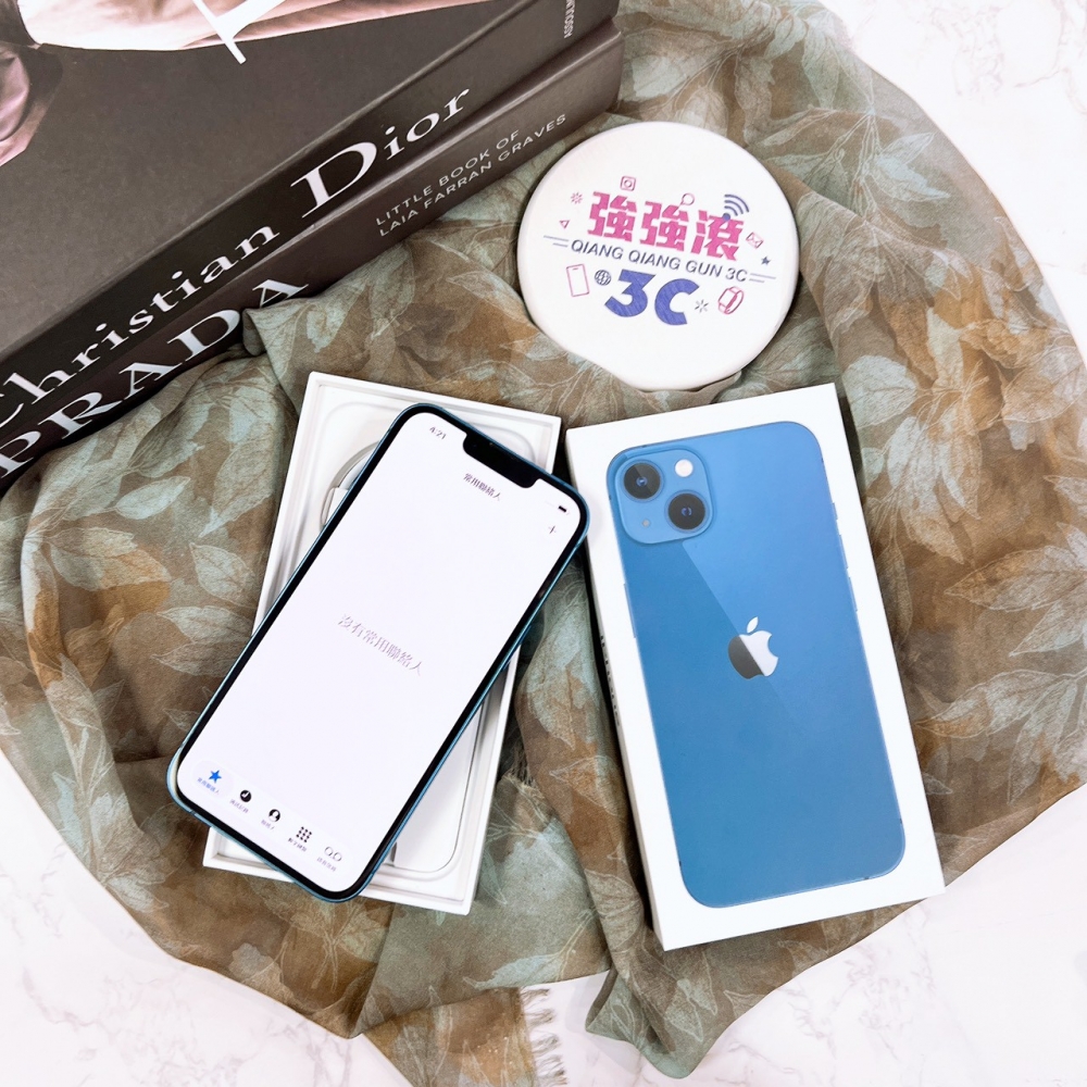二手-iPhone13 128G 藍色*23647(店家保固365天)